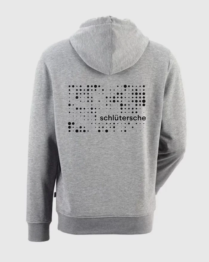 schlütersche Shop - Hoodie (grau - schwarzer Schrift) - Back